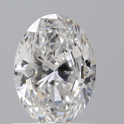 0.72 carat F-SI1 Natūralus Oval Deimantas (1)