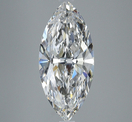 3.03 carat F-VVS1 Natūralus Marquise Deimantas (1)