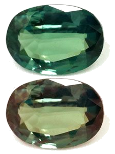 0.64 carat GREEN Oval Alexandrite (1)