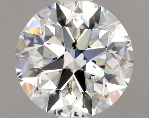 1.0 carat F-SI2 Excellent cut Natūralus Round Deimantas (1)
