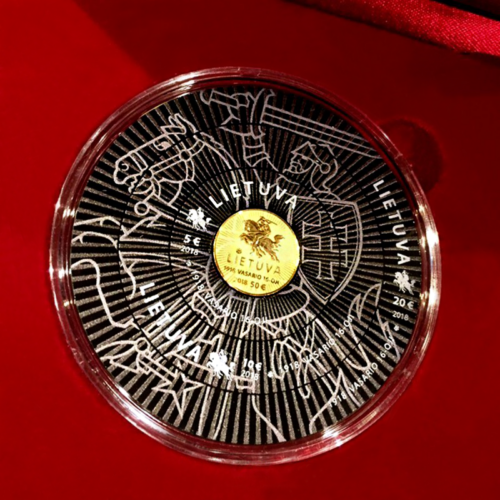 2018 Lietuva 100-mečio auksinė ir sidabrinės monetos (3)