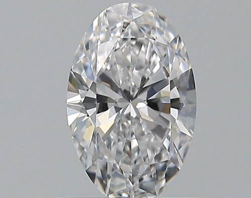 0.7 carat D-VVS2 Natūralus Oval Deimantas (1)