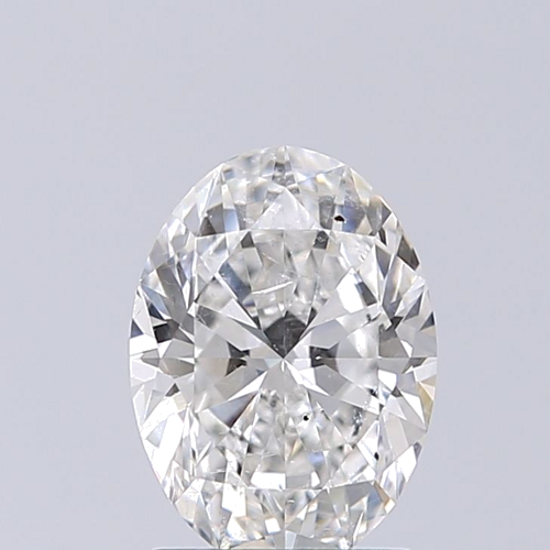 1.38 carat F-SI2 Natūralus Oval Deimantas (1)