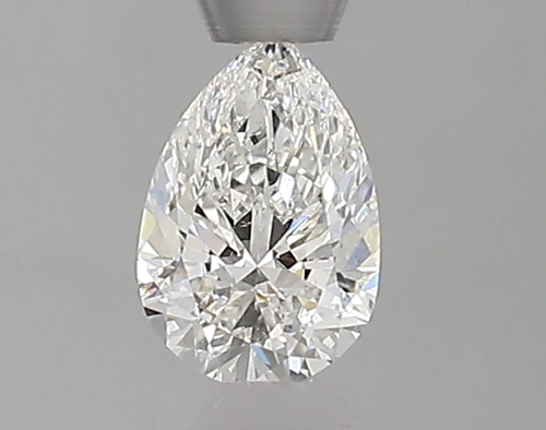 0.4 carat F-SI1 Natūralus Pear Deimantas (1)