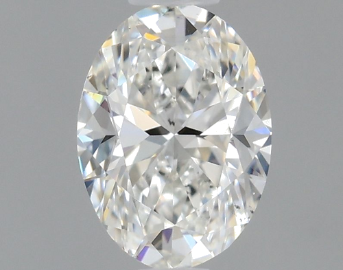 0.3 carat D-VVS2 Natūralus Oval Deimantas (1)