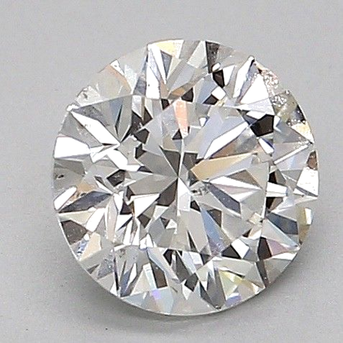 1.01 carat G-SI1 Excellent cut Natūralus Round Deimantas (1)