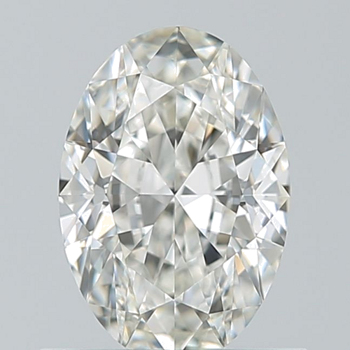 0.71 carat H-VS1 Natūralus Oval Deimantas (1)