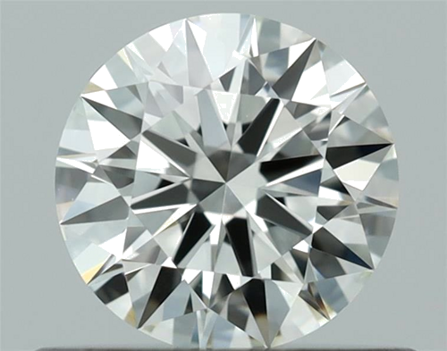 0.51 carat I-VVS1 Excellent cut Natūralus Round Deimantas (1)