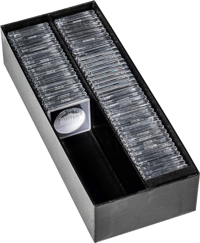 Arhīva kaste monētām Quadrum kapsulās (1)