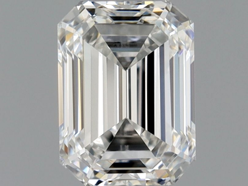 0.38 carat F-VVS2 Natūralus Emerald Deimantas (1)