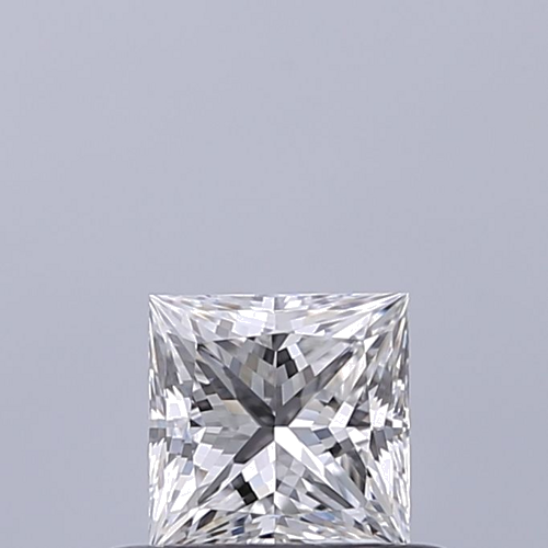 0.42 carat E-VVS2 Natūralus Princess Deimantas (1)