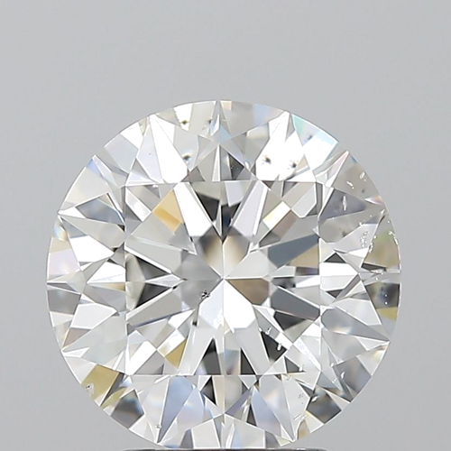 3.01 carat F-SI1 Excellent cut Natūralus Round Deimantas (1)