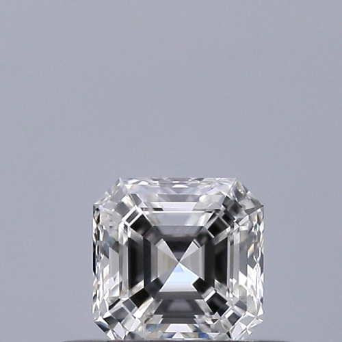 0.31 carat F-VVS2 Natūralus Asscher Deimantas (1)