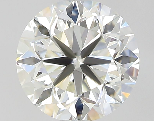 0.5 carat K-VVS2 GD cut Natūralus Round Deimantas (1)