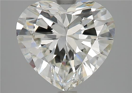 3.12 carat I-VVS1 Natūralus Heart Deimantas (1)