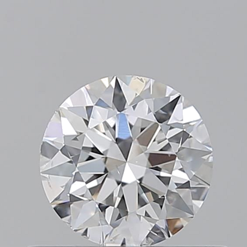 0.51 carat E-SI2 Excellent cut Natūralus Round Deimantas (1)