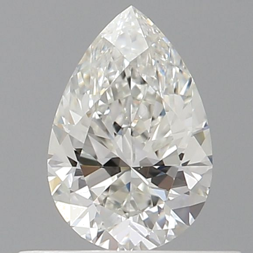 0.5 carat H-VS1 Natūralus Pear Deimantas (1)