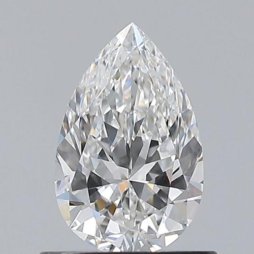 0.7 carat E-VS2 Natūralus Pear Deimantas (1)