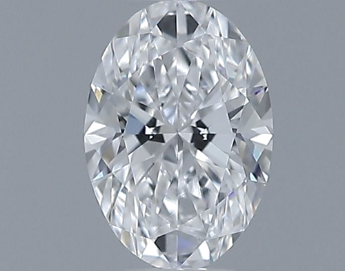 0.4 carat D-VVS1 Natūralus Oval Deimantas (1)