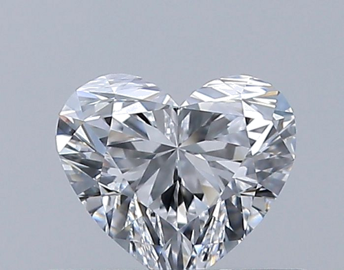 0.41 carat D-IF Natūralus Heart Deimantas (1)