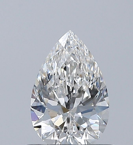 0.6 carat G-VVS2 Natūralus Pear Deimantas (1)