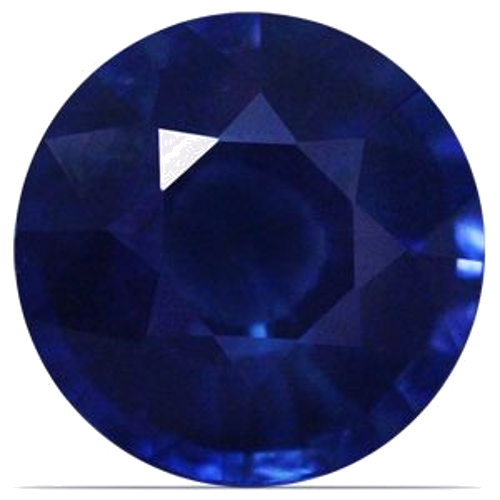 0.59 carat BLUE Round Safyras (1)