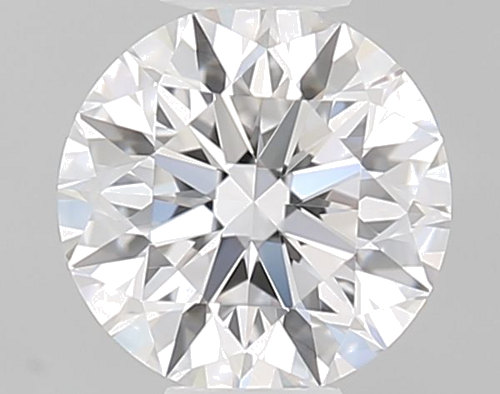 0.57 carat D-VVS2 Excellent cut Natūralus Round Deimantas (1)