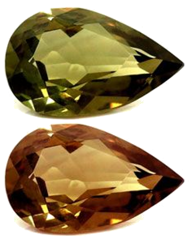 0.66 carat GREEN Pear Alexandrite (1)