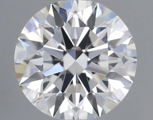0.41 carat F-VVS1 Excellent cut Natūralus Round Deimantas (1)