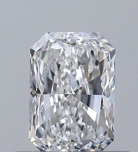 0.5 carat E-VVS2 Natūralus Radiant Deimantas (1)