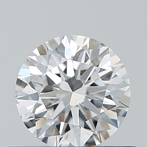0.53 carat D-VVS1 Excellent cut Natūralus Round Deimantas (1)