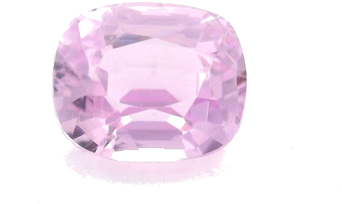 3.28 carat PINK Cushion Kunzite (1)