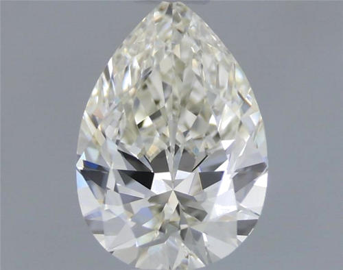 0.66 carat K-VS2 Natūralus Pear Deimantas (1)