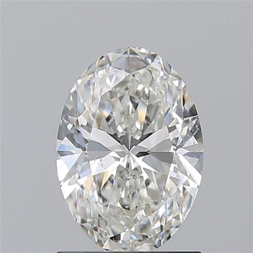 1.21 carat H-SI1 Natūralus Oval Deimantas (1)