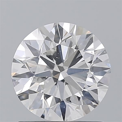 1.26 carat G-SI1 Excellent cut Natūralus Round Deimantas (1)