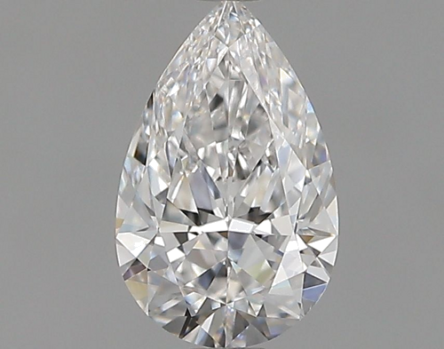 0.55 carat E-VVS2 Natūralus Pear Deimantas (1)