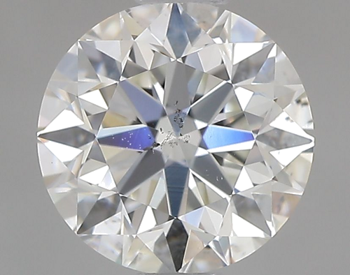 1.01 carat G-SI1 GD cut Natūralus Round Deimantas (1)