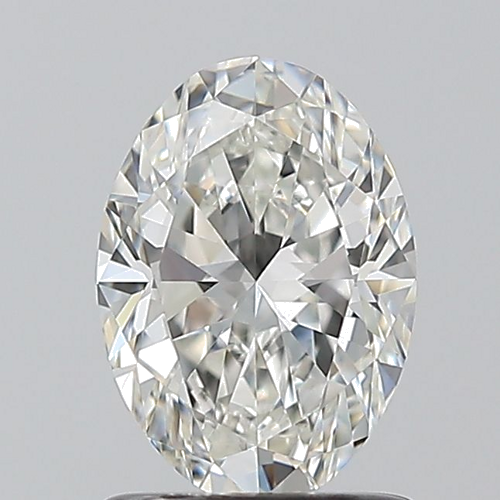 1.01 carat H-VVS2 Natūralus Oval Deimantas (1)