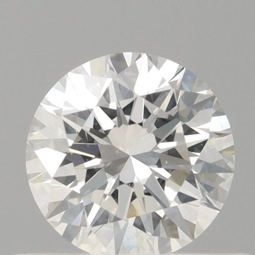 0.49 carat F-SI1 Excellent cut Natūralus Round Deimantas (1)
