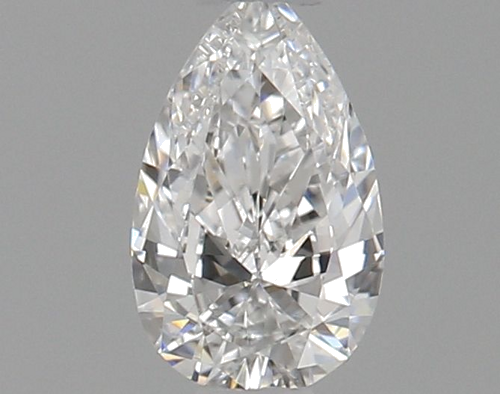 0.3 carat E-VVS1 Natūralus Pear Deimantas (1)