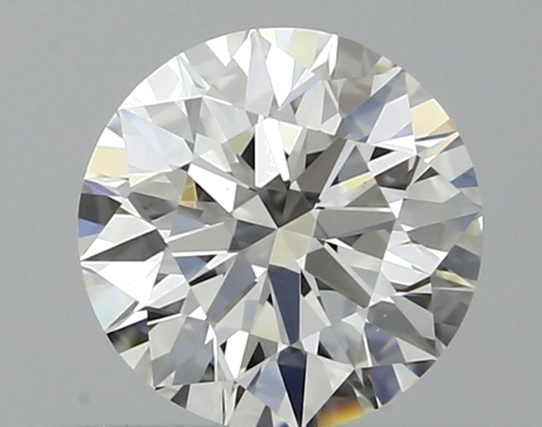 0.42 carat H-IF Excellent cut Natūralus Round Deimantas (1)