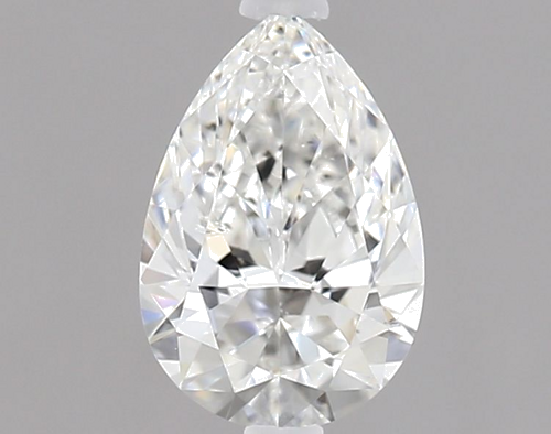 0.5 carat G-SI1 Natūralus Pear Deimantas (1)