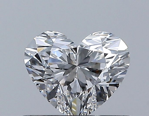 0.45 carat F-VS1 Natūralus Heart Deimantas (1)