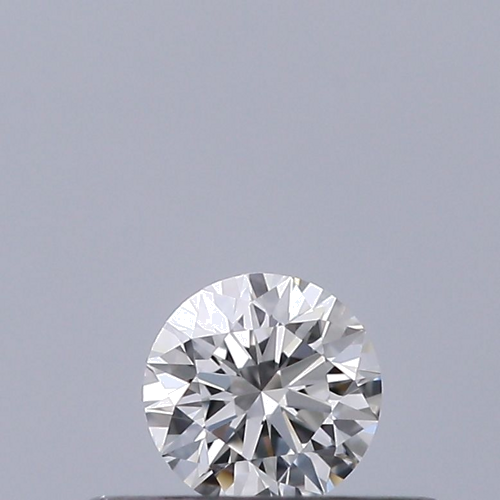 0.18 carat F-VVS1 Excellent cut Natūralus Round Deimantas (1)