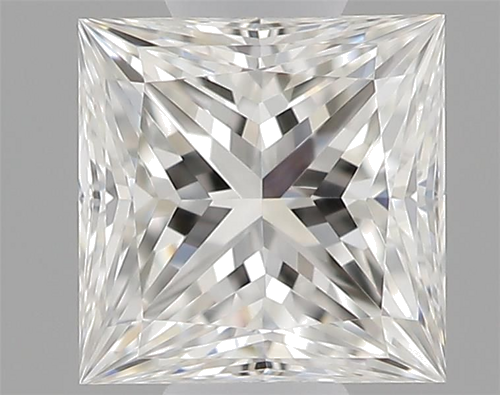 0.3 carat G-VVS1 Natūralus Princess Deimantas (1)