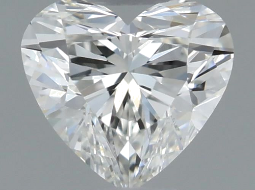 0.41 carat H-VVS1 Natūralus Heart Deimantas (1)