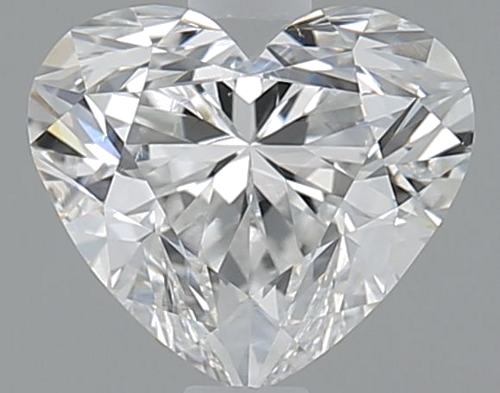 1.01 carat E-VS2 Natūralus Heart Deimantas (1)