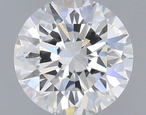0.5 carat F-VVS2 Excellent cut Natūralus Round Deimantas (1)