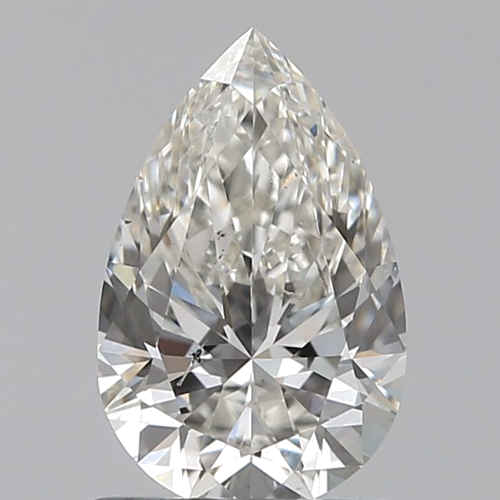 0.9 carat J-SI2 Natūralus Pear Deimantas (1)