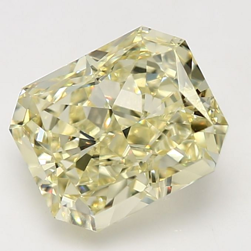 5.02 carat Fancy Yellow-VVS1 Natūralus Radiant Deimantas (1)